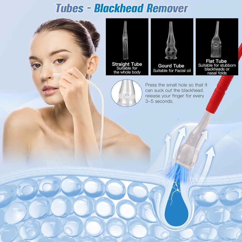 TopDirect Diamond Microdermabrasion Machine, 3 IN 1 Professional Dermabrasion Skincare Device for Adjustable Suction Facial Treatment (Suction Power: 0-68cmHg) - Image 5